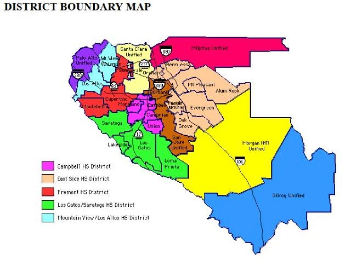 Kaart igihaljas school district