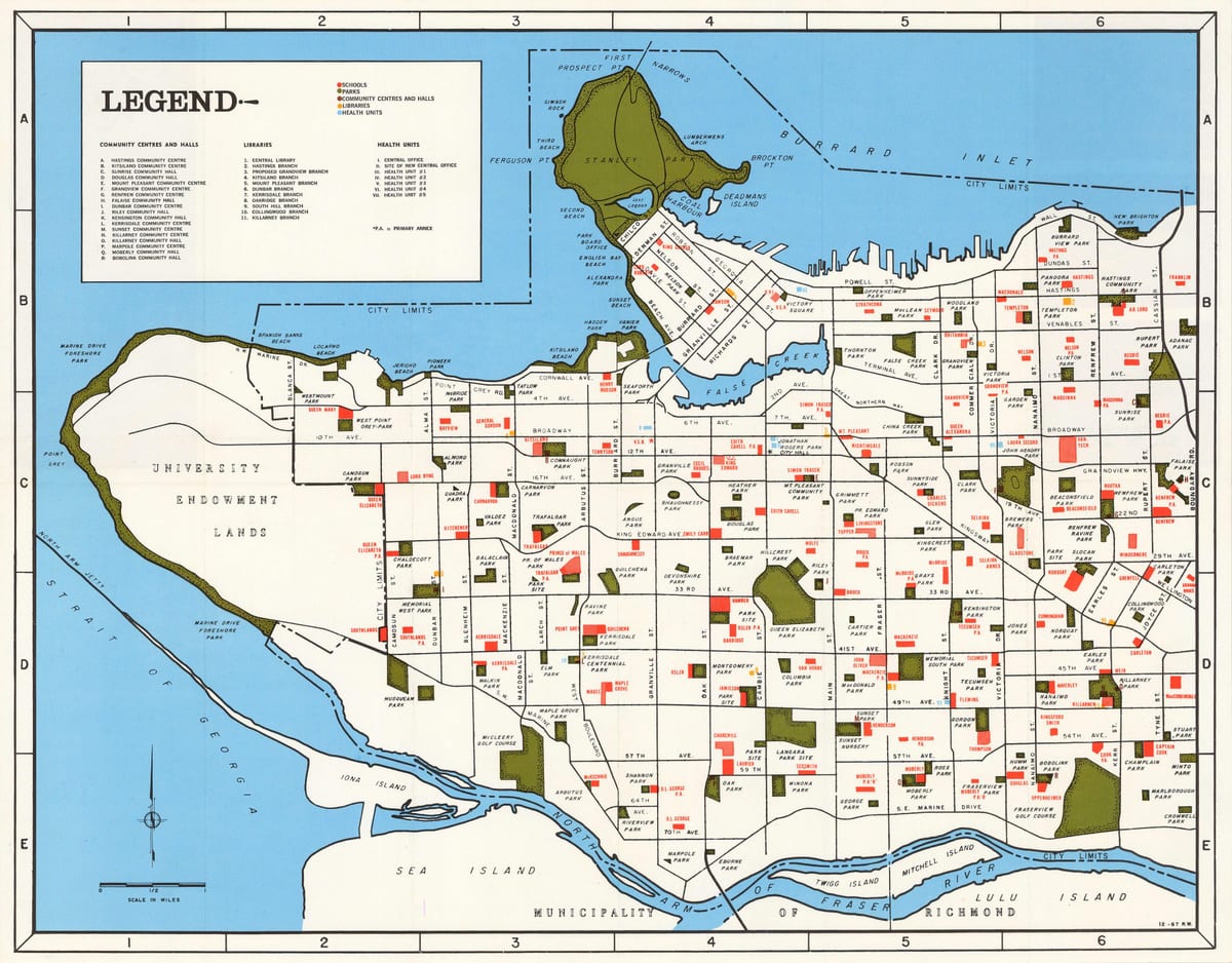 Kaart vancouver ühenduse