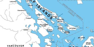 Kaart põhja-lahe saared 