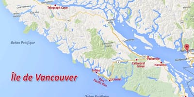 Kaart vancouver island gold nõue 