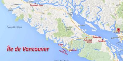 Kaart vancouver island gold nõue 